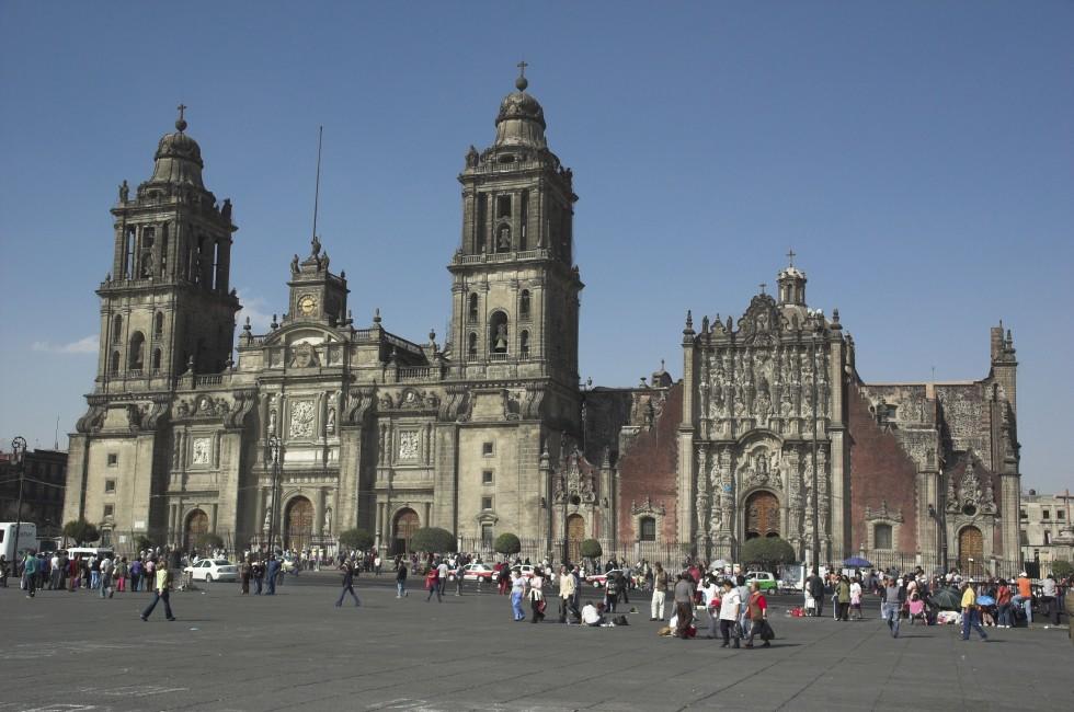 Mexico city cathedral.