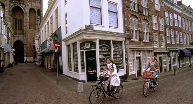 Biking through Cheese territory, Utrecht, Netherlands