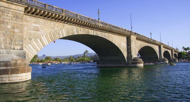 London Bridge in Lake Havasu, Arizona; Shutterstock ID 93348211; Project/Title: 20 Best Roadside Attractions in America; Downloader: Melanie Marin