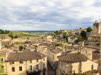 Saint-Emilion - one of the main red wine production areas of Bordeaux region. The town is a UNESCO World Heritage site.