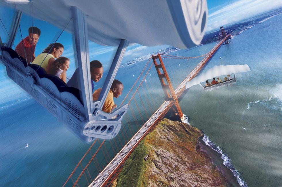 SOARIN&#x2019; LANDS AT EPCOT &#x2014; Walt Disney World guests take flight over