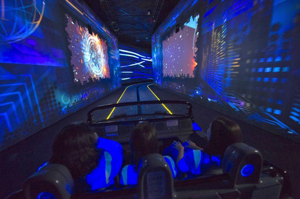 Test Track Presented by Chevrolet features an all-new ride experience, including an interactive pre-show area completely retooled and re-imagined. The sleek new &#x201d;Chevrolet Design Center&#x201d; invites guests to create their own virtual custom-conce
