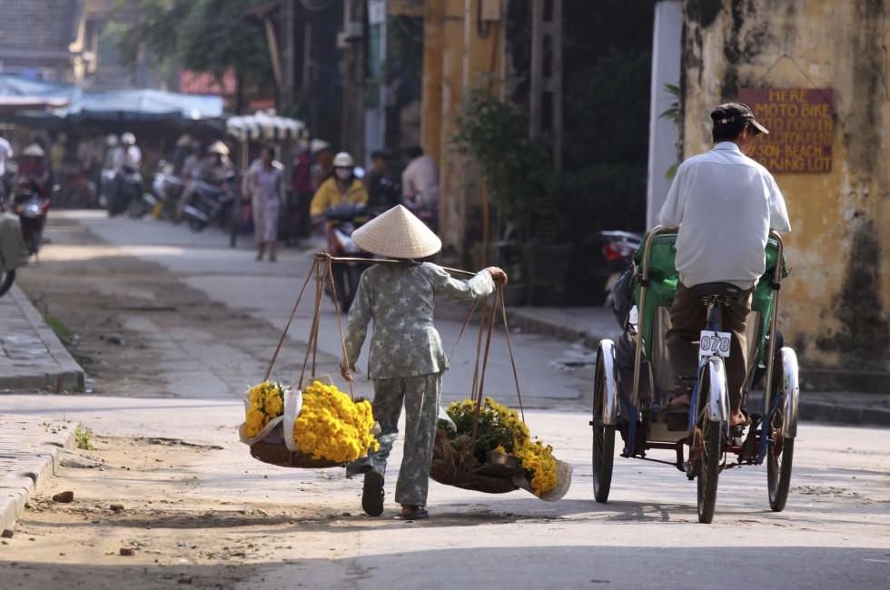 Vietnamese vendor, Vietnam; 